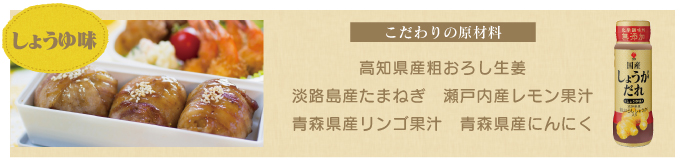 国産しょうがだれ しょうゆ味